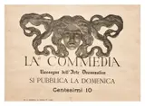 La commedia / Rassegna dell’arte drammatica by Anónimo, Color lithograph, Tip, sold Apr 2024