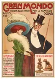 Granmondo / Rivista illustrata per le famiglie by Anónimo, Color lithograph, Stab, sold Apr 2024