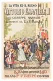 La vita e il regno di Vittorio Emanuele II by Anónimo, Color lithograph, Stab, sold Apr 2024