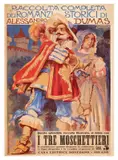 Raccolta completa dei Romanzi storici di Alessandro Dumas / I tre moschettieri by Talmans, Color lithograph, Stab, sold Apr 2024