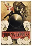 Modena Express by Umberto Tirelli, Color lithograph, Arti Graf, sold Apr 2024