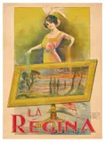 La Régina by L. Damaré, Color lithograph, Affiches Damaré, Paris, offered Apr 2024