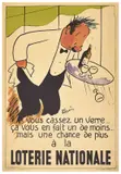 Loterie Nationale by Raoul Guérin, Color lithograph, S, offered Apr 2024