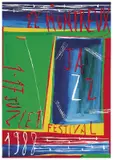22° Montreux Jazz Festival by Nicola De Maria, Offset, Serigraphie Albin Uldry, Switzerland, offered Apr 2024