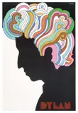 Dylan by Milton Glaser, Color lithograph, printer unknown, sold Apr 2024