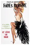 Pour le Centanaire des Folies Bergère by Darnel, Offset, Imp, sold Apr 2024