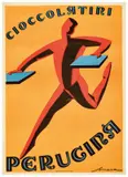 Cioccolatini Perugina (later reprint) by Federico Seneca, Color lithograph, Officine Grafiche Leopoldo Baroni, Milano, sold Apr 2024