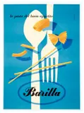 Barilla / La pasta del buon appetito (later reprint) by Erberto Carboni, Offset, A, sold Apr 2024
