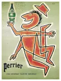 Perrier (later reprint) by Raymond Savignac, Offset, printer unknown, offered Apr 2024