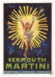 Vermouth Martini (later reprint) by Leonetto Cappiello, Offset, Tipografia Teatrale Torinese, Torino, sold Apr 2024