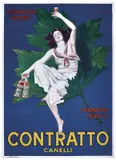 Contratto Canelli / Vermouth (later reprint) by Leonetto Cappiello, Color lithograph, stampato in Italia, sold Apr 2024