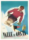 Valle d’Aosta (later reprint) by Arnaldo Musati, Offset, Stab, sold Apr 2024