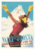 Valle d’Aosta (later reprint) by Arnaldo Musati, Offset, I, sold Apr 2024