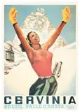 Cervinia (later reprint) by Arnaldo Musati, Offset, Gros Monti & C, sold Apr 2024