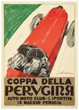 Coppa della Perugina (later reprint) by Federico Seneca, Color lithograph, Off, sold Apr 2024