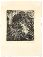 Testa di bambino che sorride by Umberto Boccioni, Etching, offered May 2026