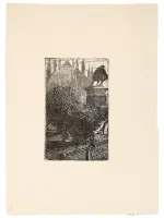 Piazza del Duomo by Umberto Boccioni, Etching and drypoint, sold May 2026