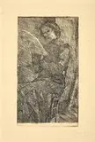 Donna che legge (Ines che legge) by Umberto Boccioni, Etching, offered May 2026