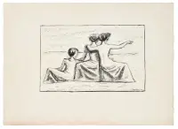 La lontananza by Massimo Campigli, Lithograph on Marais paper, sold May 2026