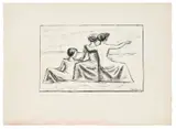 La lontananza by Massimo Campigli, Lithograph on Marais paper, sold May 2026