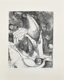 La caduta dell’Angelo by Marino Marini, Engraving on paper BFK Rives, ed, sold May 2026