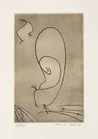 Temps passé by Max Ernst, Etching and aquatint, ed, sold May 2026