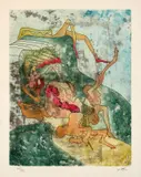 Un autre après (la plaga) by Robert Sebastian Matta, Colour lithograph on Rives BFK paper, ed, offered May 2026