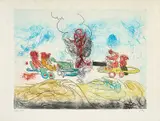Les Oh! tomobiles by Robert Sebastian Matta, Colour etching and aquatint, ed, sold May 2026