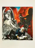 White angel by Renato Guttuso, Colour lithograph, ed, sold May 2026