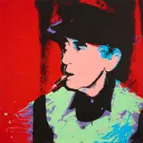 Man Ray by Andy Warhol, Silkscreen in colors, on Strathmore Bristol paper, ed, sold May 2026