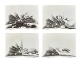 L'arte e lo spazio by Giulio Paolini, Four photolithographic prints in frames, ed, sold May 2026