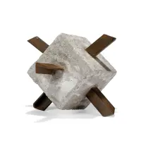 Anticarro by Mauro Staccioli, Numbered on one side of the sculpture, sold May 2026