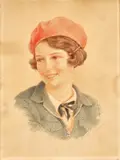 Portrait of a woman by Boris Georgiev, Pastel on paper, sold May 2026