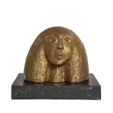 Mask by Felice Casorati, Bronze, es, sold May 2026