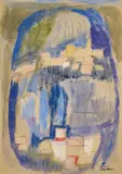 Untitled by Enrico Paulucci, Watercolour and pen on paper, sold May 2026