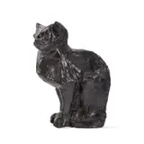 Cat by Leoncillo Leonardi, 1997, Work accompanied by certificate of authenticity on photograph issued by E, sold May 2026