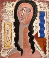 Trecce da indiana by Mario Tozzi, Oil on canvas, sold May 2026