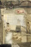 Bagni by Mario Calandri, Mixed media on canvas, sold May 2026