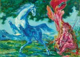 Pazzia di Orlando by Aligi Sassu, Oil on canvas, offered May 2026