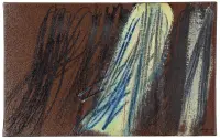T1961-21 by Hans Hartung, Vinyl and pastel on canvas, sold May 2026