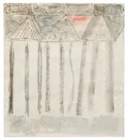 Untitled by Fausto Melotti, Chalk, pastel, and tempera, offered May 2026