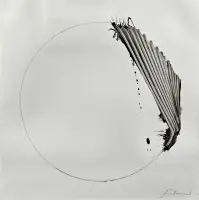 Untitled by Emilio Scanavino, Acrylic on cardboard, offered May 2026