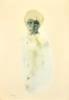 Ritratto di Bambino by Renzo Vespignani, Mixed media on canvas, sold May 2026