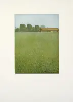 Lot of two etchings: Canal by Oliviero Masi, Etching and color aquatint, ed, sold Mar 2026