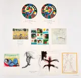 Le nove muse by Autori Vari, Photolithographic reproduction, offset stamp, offered Mar 2026