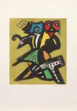 Lot of five etchings: Untitled by Umberto Mastroianni, Textured etching with reliefs, ed, sold Mar 2026