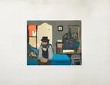 Lot of two lithographs: Francesco Tabusso, untitled by Autori Vari, Lithograph, ed, sold Mar 2026