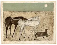 Untitled by Zena Assi, Color lithography, ed, offered Mar 2026