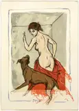 Untitled by Alberto Sughi, Mixed media on paper applied on canvas, offered Mar 2026