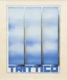 Triptych by Antonio Carena, Mixed media on paper, sold Mar 2026